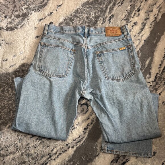 Levi Strauss Signature Regular Light Blue Wash W34 L32 Jeans - Picture 3 of 16
